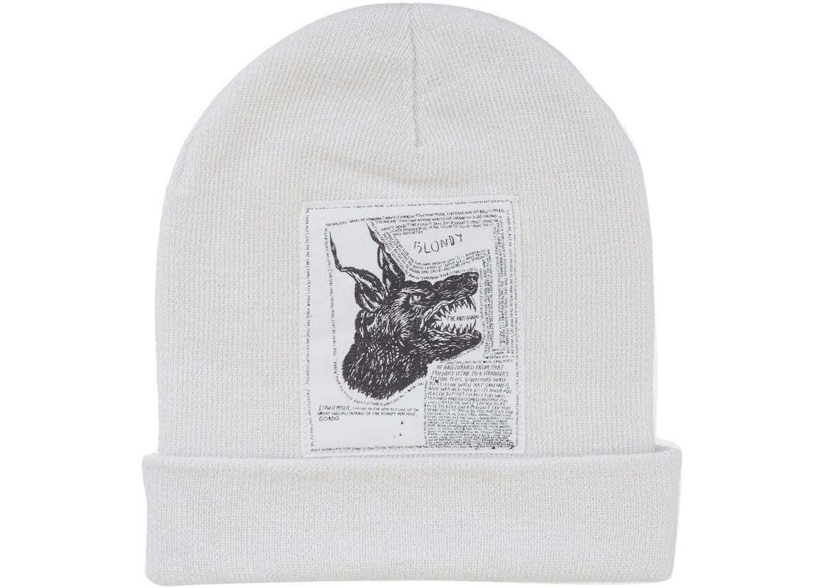 Supreme The North Face Beanie (FW24) White - vue 360