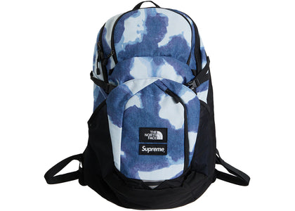 Supreme The North Face Bleached Denim Print Pocono Backpack Indigo - product view 2