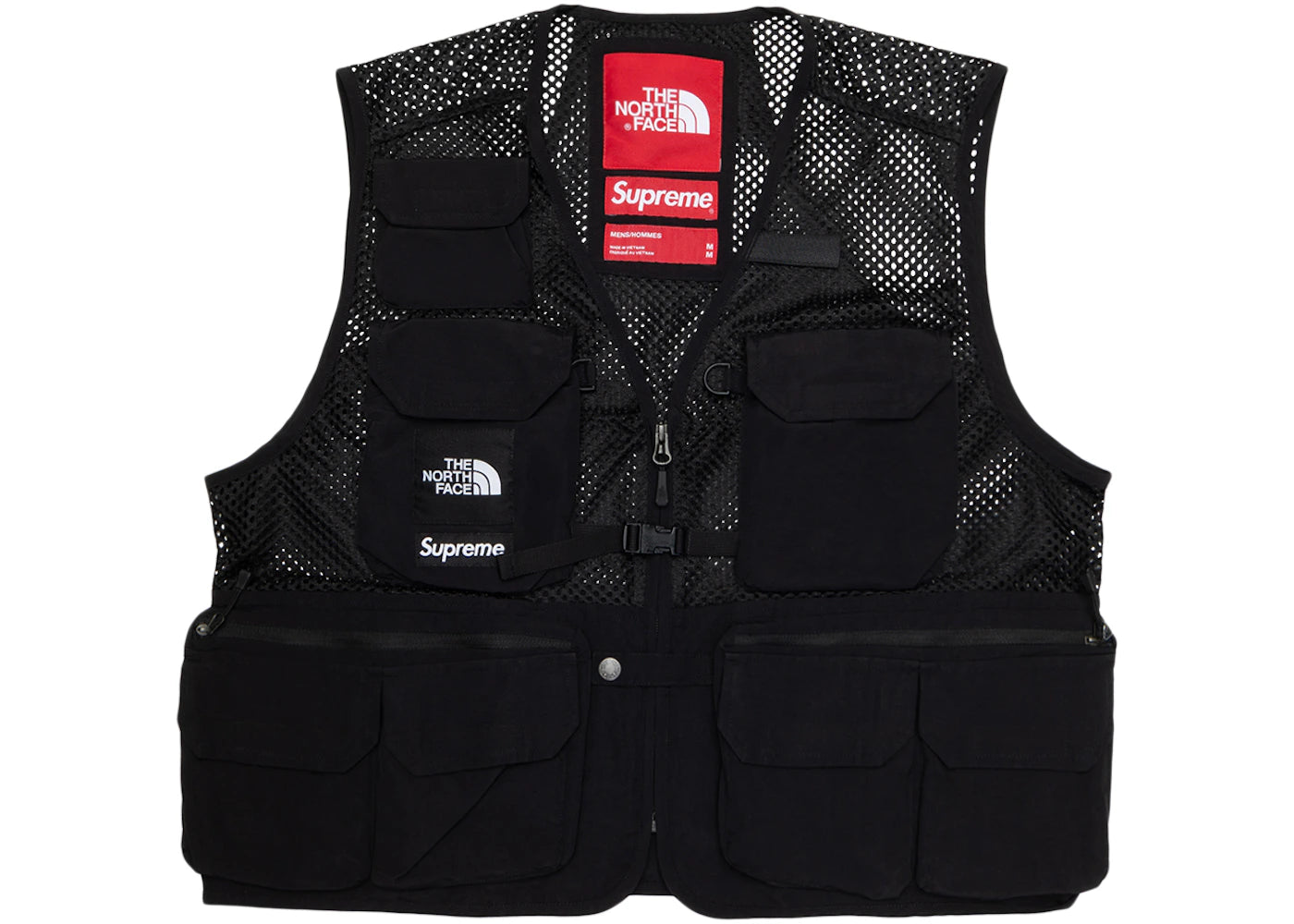 Supreme The North Face Cargo Vest Black - vue 360