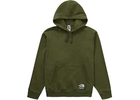 Supreme The North Face Convertible Hooded Sweatshirt Olive - vue 360
