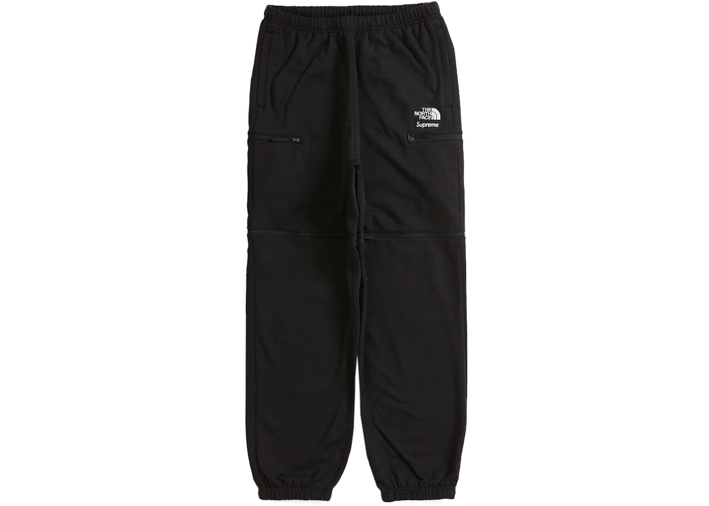 Supreme The North Face Convertible Sweatpant Black - vue secondaire A