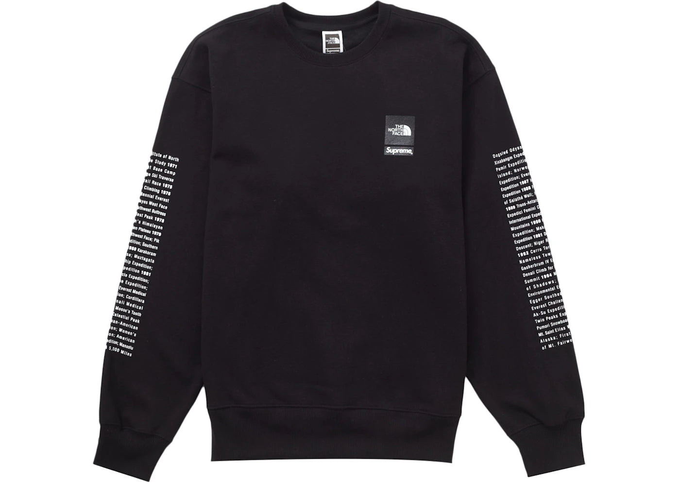 Supreme The North Face Crewneck Black - vue secondaire A