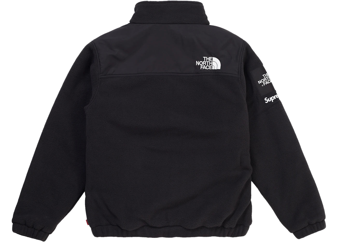 Supreme The North Face Expedition Fleece (FW18) Jacket Black - vue secondaire B