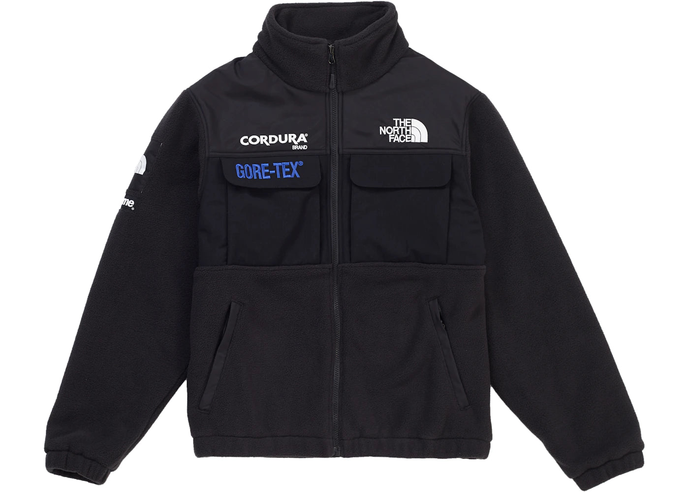 Supreme The North Face Expedition Fleece (FW18) Jacket Black - vue secondaire A