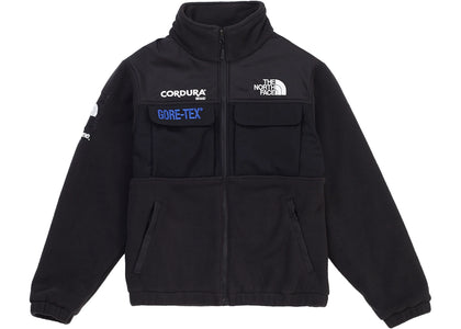 Supreme The North Face Expedition Fleece (FW18) Jacket Black - apparel view 2