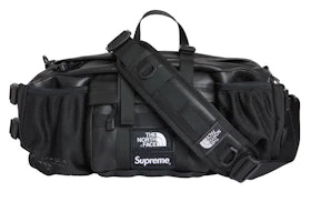 Supreme The North Face Leather Mountain Waist Bag Black - vue 360