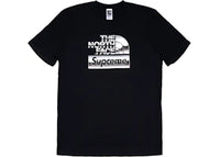Supreme The North Face Metallic Logo T-Shirt Black