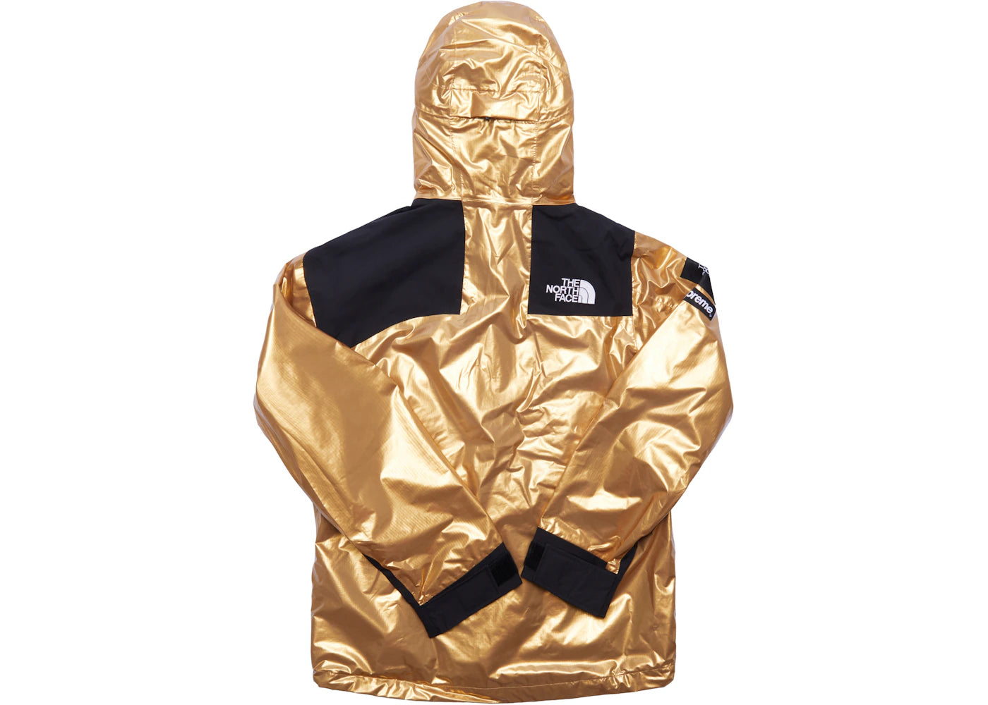 Supreme The North Face Metallic Mountain Parka Gold - vue secondaire B