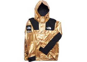 Supreme The North Face Metallic Mountain Parka Gold - vue 360