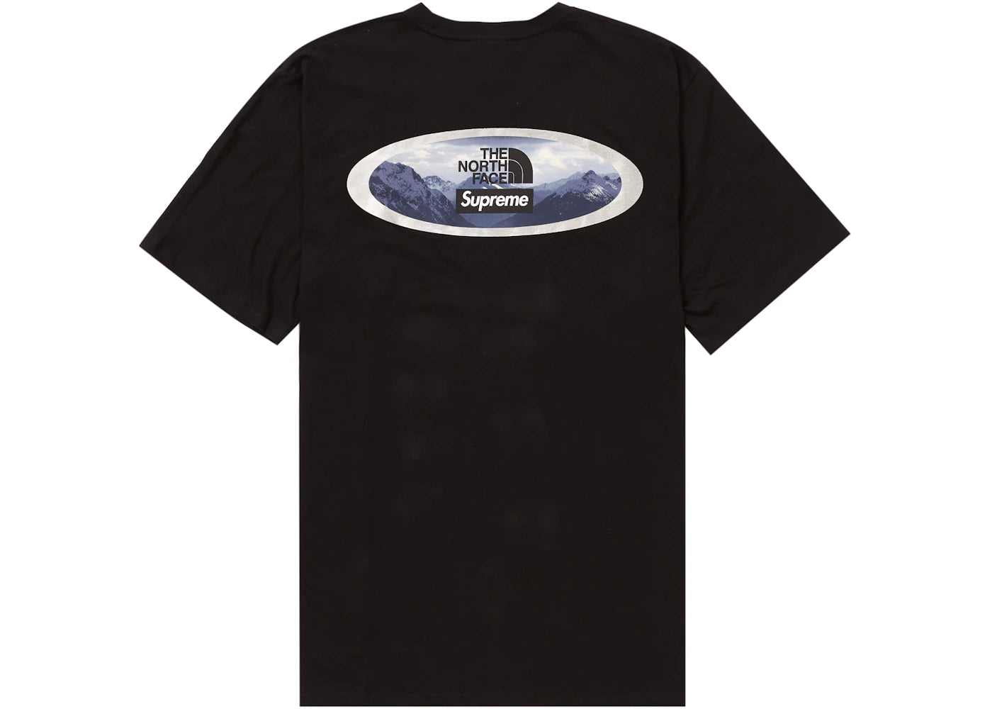 Supreme The North Face Mountains Tee Black - vue secondaire A