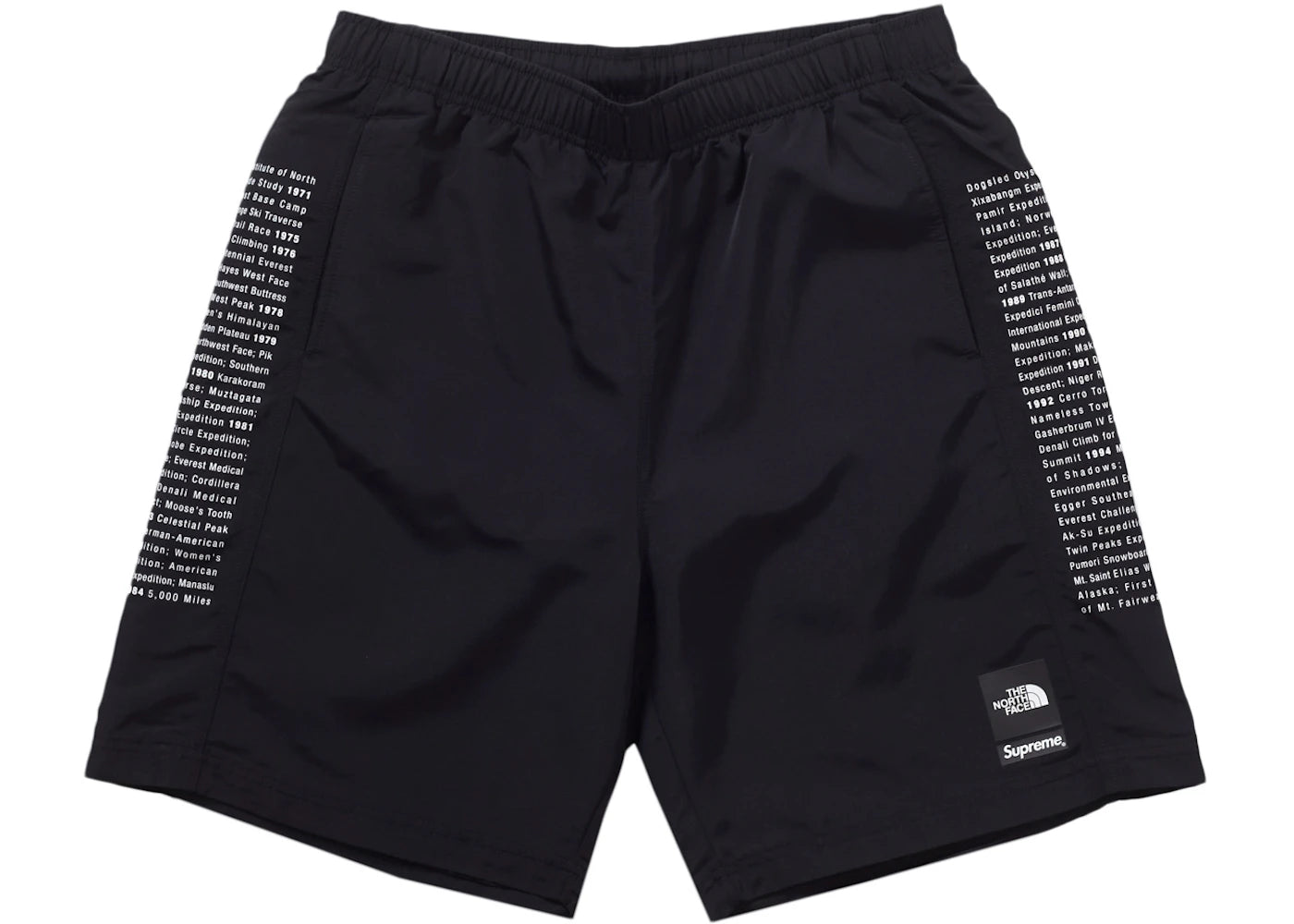 Supreme The North Face Nylon Short Black - vue secondaire A