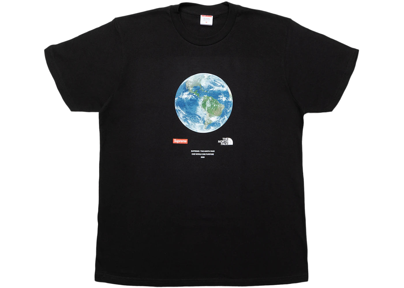 Supreme The North Face One World Tee Black - vue 360
