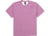 Supreme The North Face Pigment Printed Pocket Tee Pink