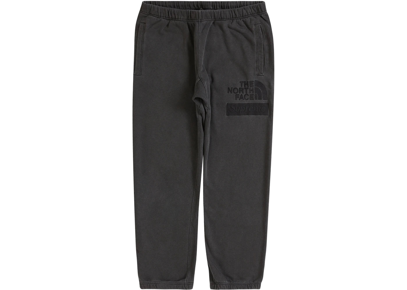 Supreme The North Face Pigment Printed Sweatpant (FW22) Black - vue secondaire A