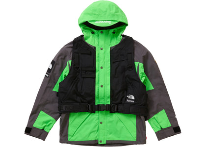 Supreme The North Face RTG Jacket + Vest Bright Green - apparel view 2