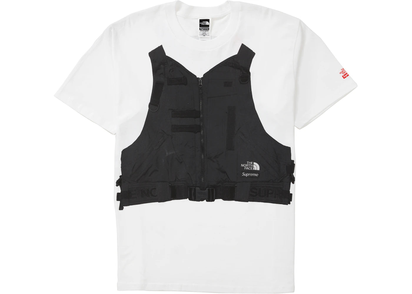 Supreme The North Face RTG Tee White - vue secondaire A