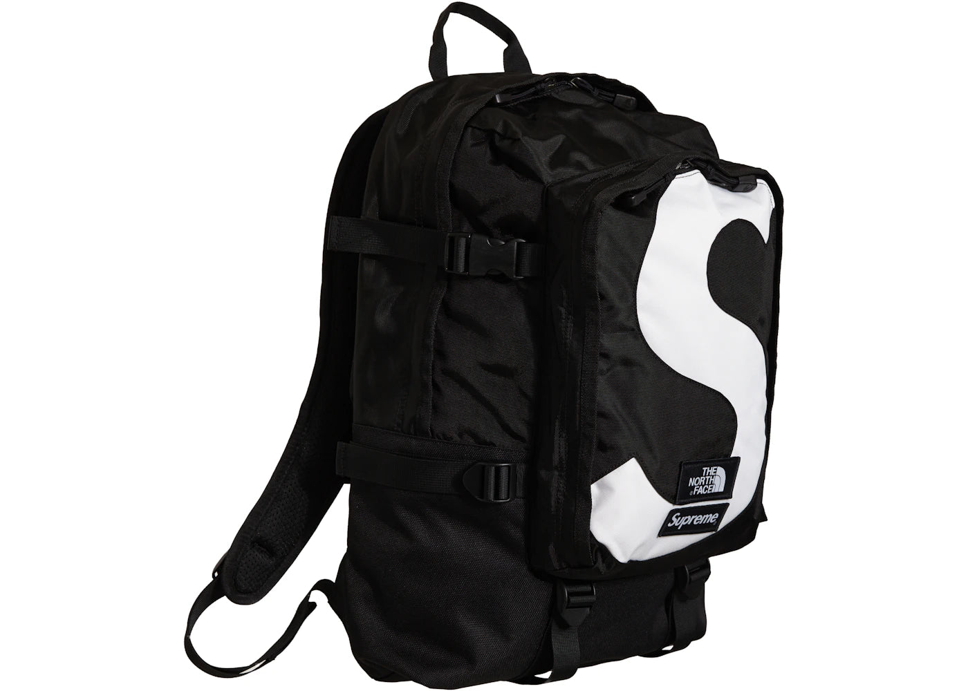 Supreme The North Face S Logo Expedition Backpack Black - vue secondaire B