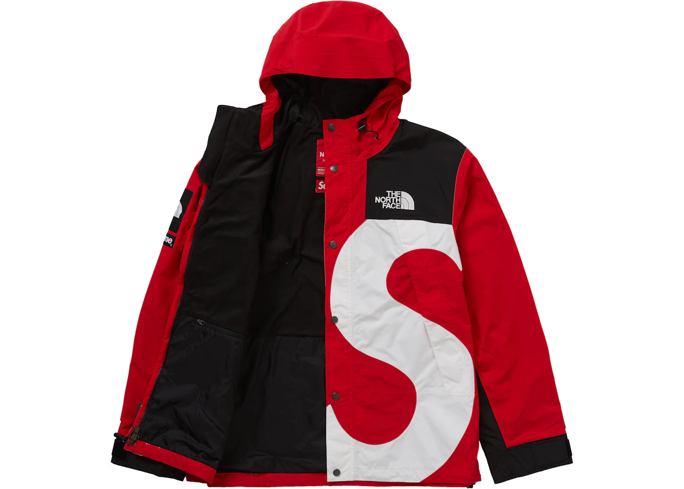 Supreme The North Face S Logo Mountain Jacket Red - vue secondaire B