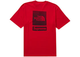 Supreme The North Face S/S Top Red