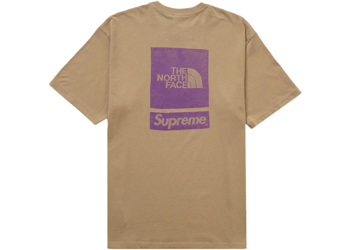 Supreme The North Face S/S Top Tan - vue 360