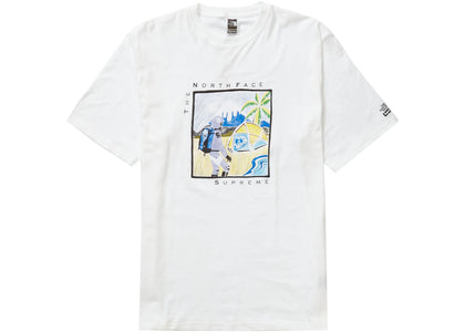Supreme The North Face Sketch S/S Top White - authentic Supreme product
