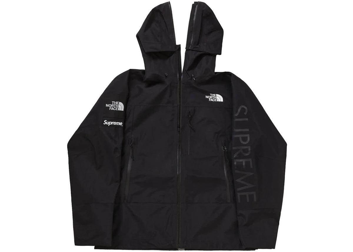 Supreme The North Face Split Taped Seam Shell Jacket Black - vue secondaire B