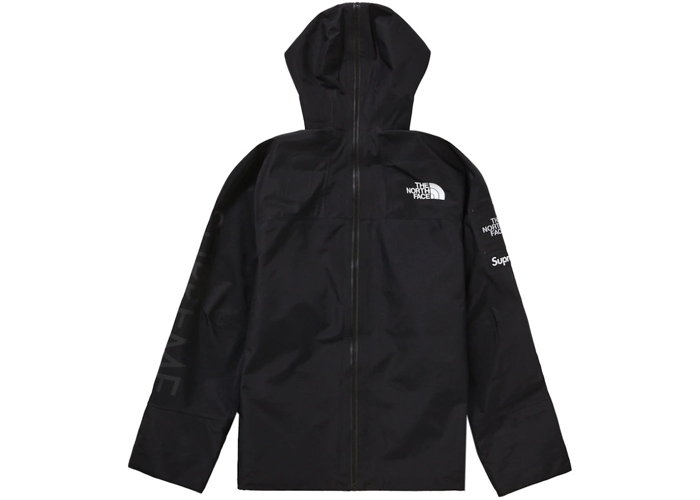 Supreme The North Face Split Taped Seam Shell Jacket Black - vue secondaire A