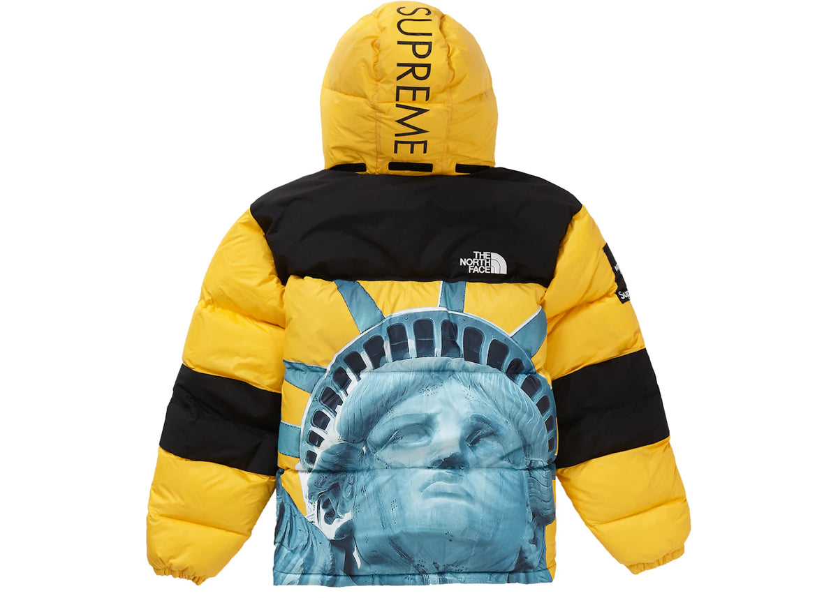 Supreme The North Face Statue of Liberty Baltoro Jacket Yellow - vue secondaire B