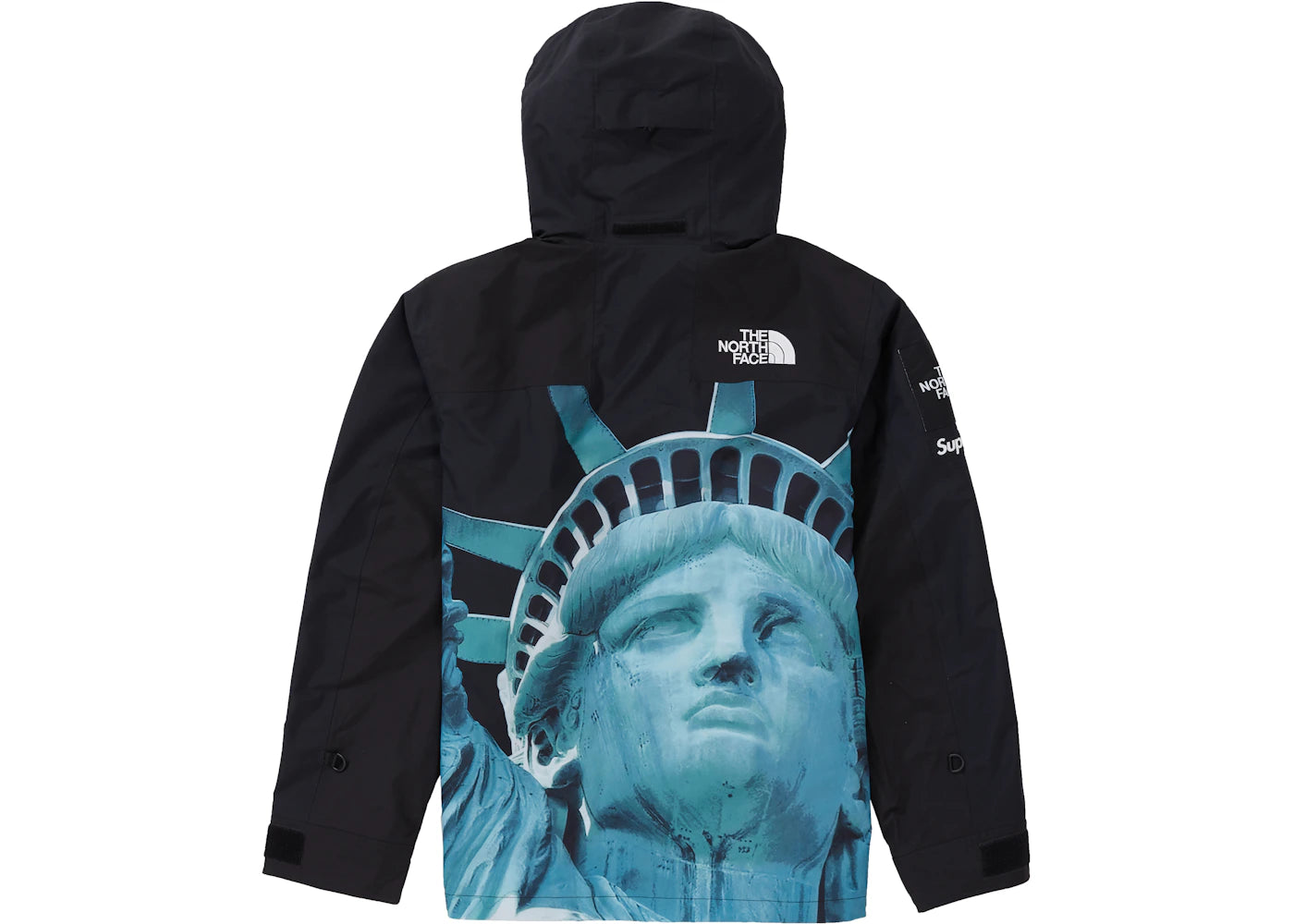 Supreme The North Face Statue of Liberty Mountain Jacket Black - vue secondaire B