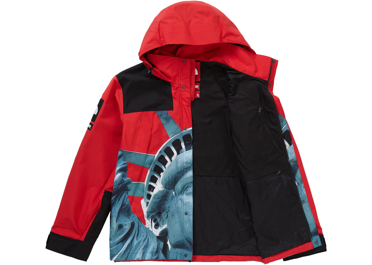 Supreme The North Face Statue of Liberty Mountain Jacket Red - vue secondaire B