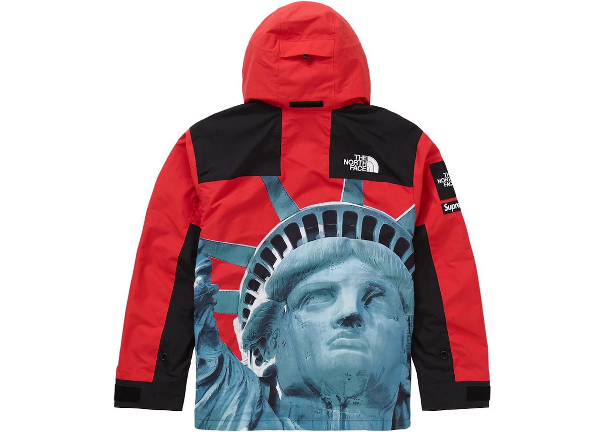Supreme The North Face Statue of Liberty Mountain Jacket Red - vue secondaire B