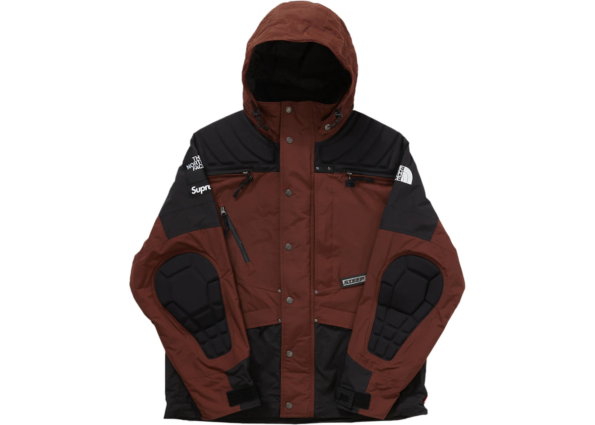 Supreme The North Face Steep Tech Apogee Jacket (FW22) Brown - vue secondaire A