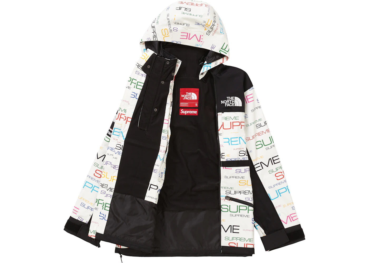 Supreme The North Face Steep Tech Apogee Jacket White - vue secondaire A