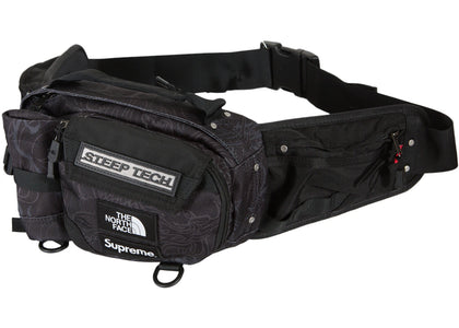 Supreme The North Face Steep Tech Waist Bag Black Dragon - authentic Supreme product