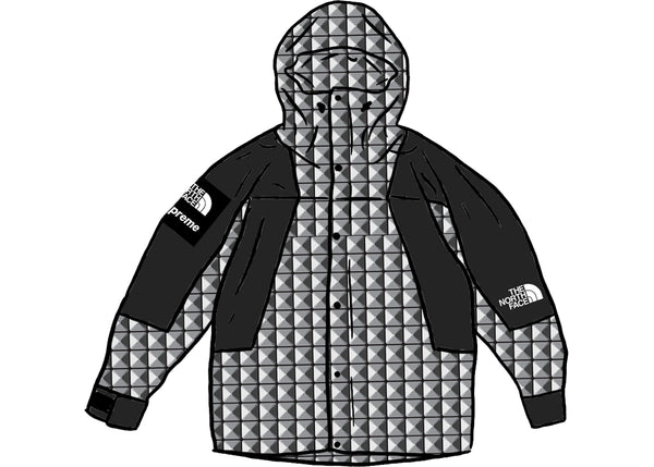 Supreme The North Face Studded Mountain Light Jacket Black sneakers - authentic Supreme shoes
