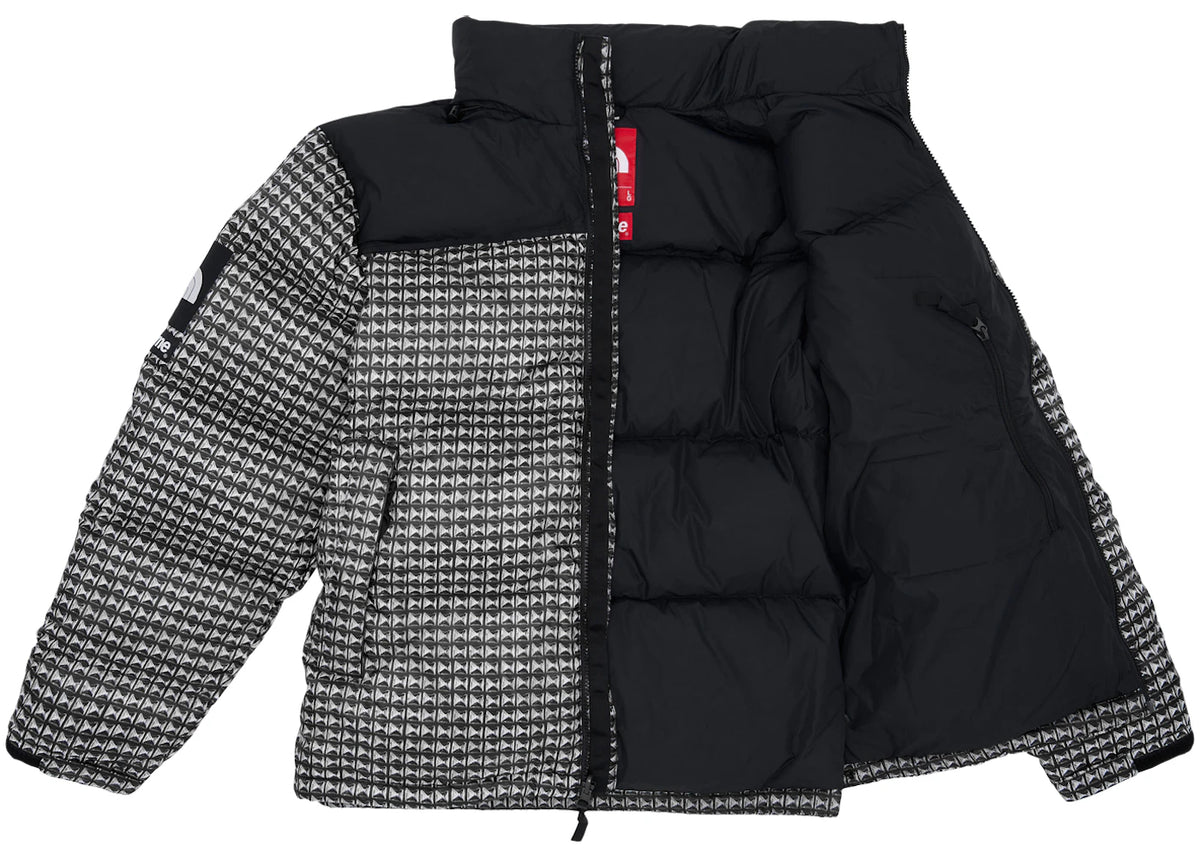 Supreme The North Face Studded Nuptse Jacket Black - vue secondaire B
