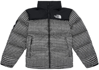 Supreme The North Face Studded Nuptse Jacket Black - apparel view 2