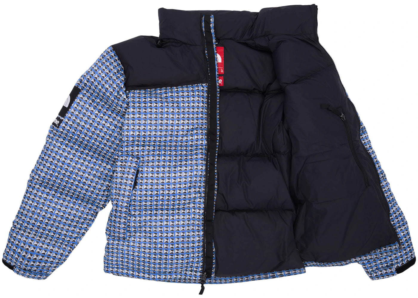 Supreme The North Face Studded Nuptse Jacket Royal - vue secondaire B