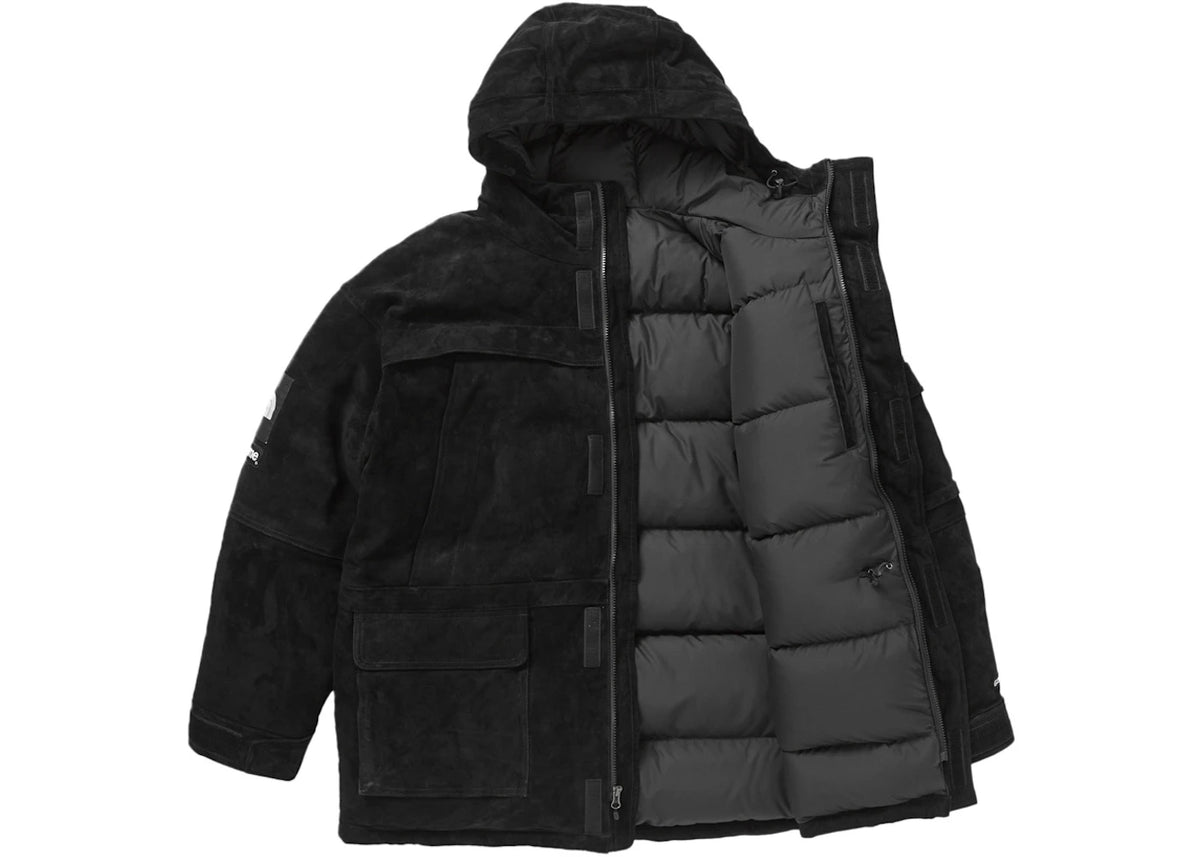 Supreme The North Face Suede 600-Fill Down Parka Black - vue secondaire B