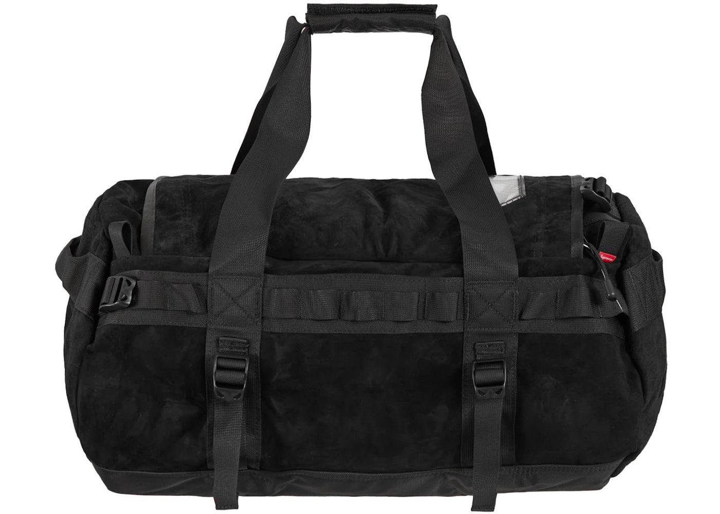 Supreme The North Face Suede Small Base Camp Duffle Bag Black - vue secondaire B