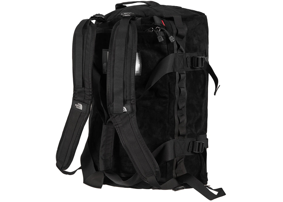 Supreme The North Face Suede Small Base Camp Duffle Bag Black - vue secondaire B