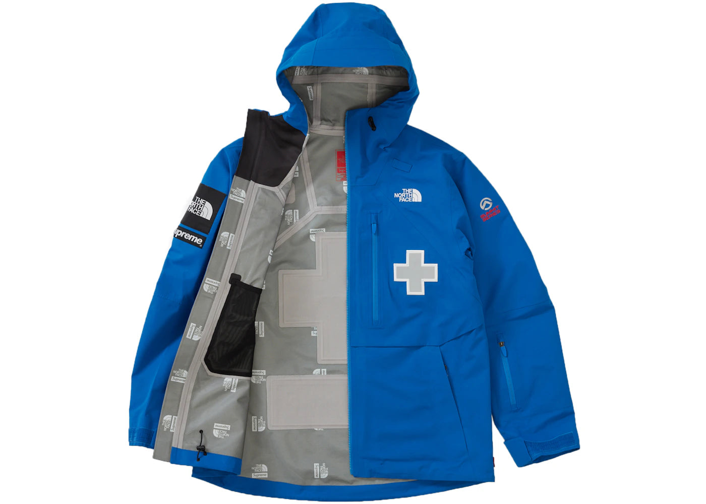 Supreme The North Face Summit Series Rescue Mountain Pro Jacket Blue - vue secondaire B