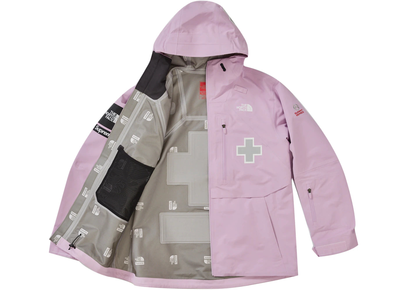 Supreme The North Face Summit Series Rescue Mountain Pro Jacket Light Purple - vue secondaire A