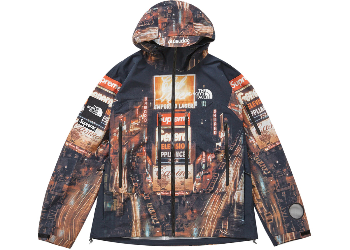 Supreme The North Face Taped Seam Shell Jacket Times Square - vue secondaire A
