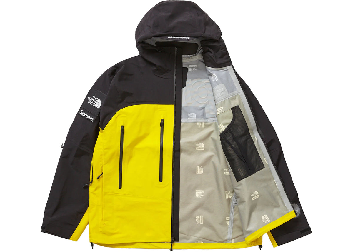 Supreme The North Face Taped Seam Shell Jacket Yellow - vue secondaire B