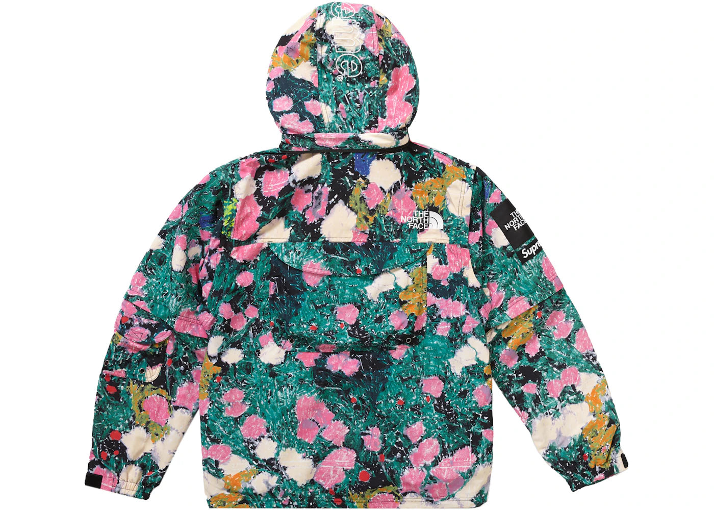 Supreme The North Face Trekking Convertible Jacket Flowers - vue secondaire B