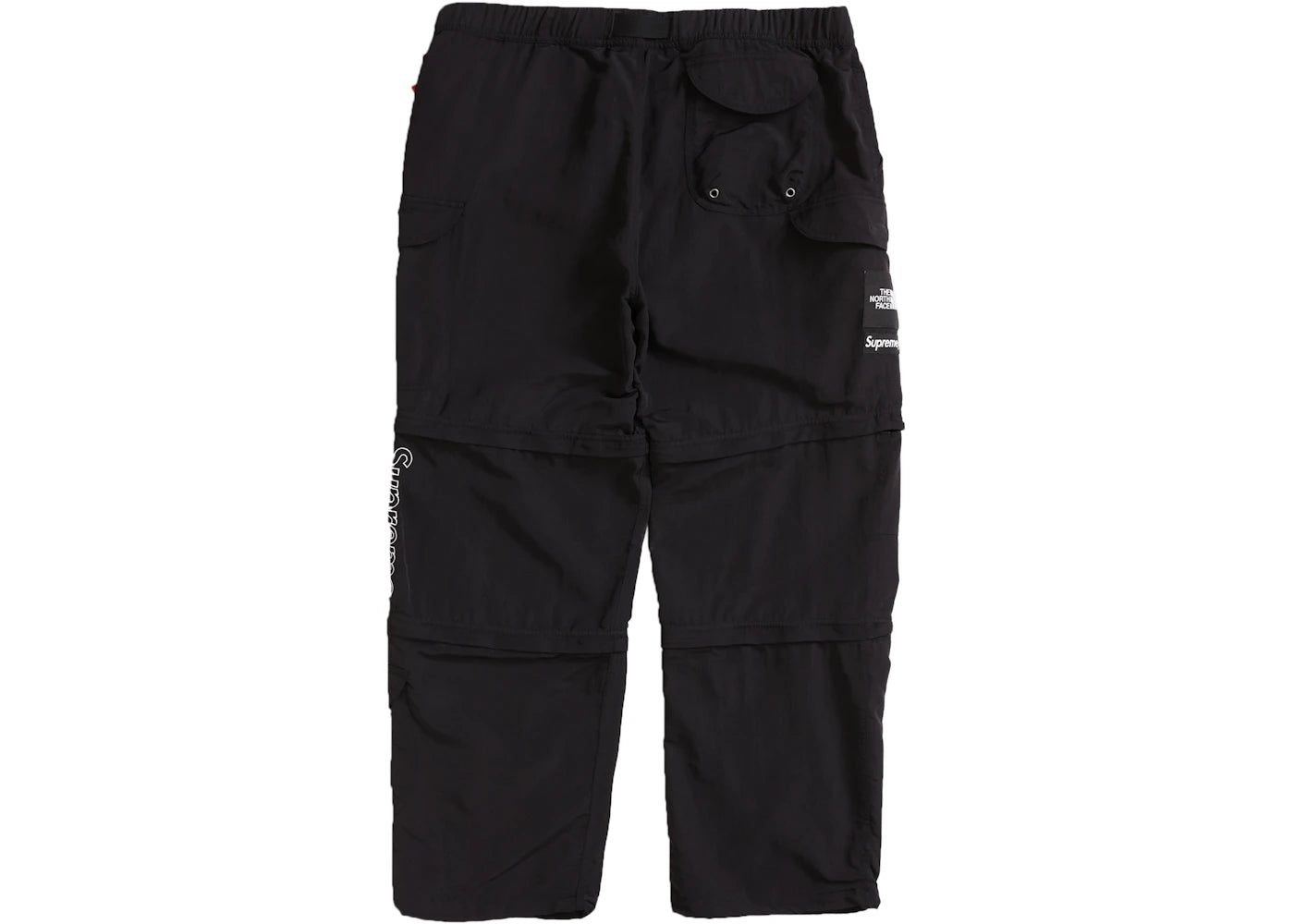 Supreme The North Face Trekking Zip-Off Belted Pant Black - vue secondaire B