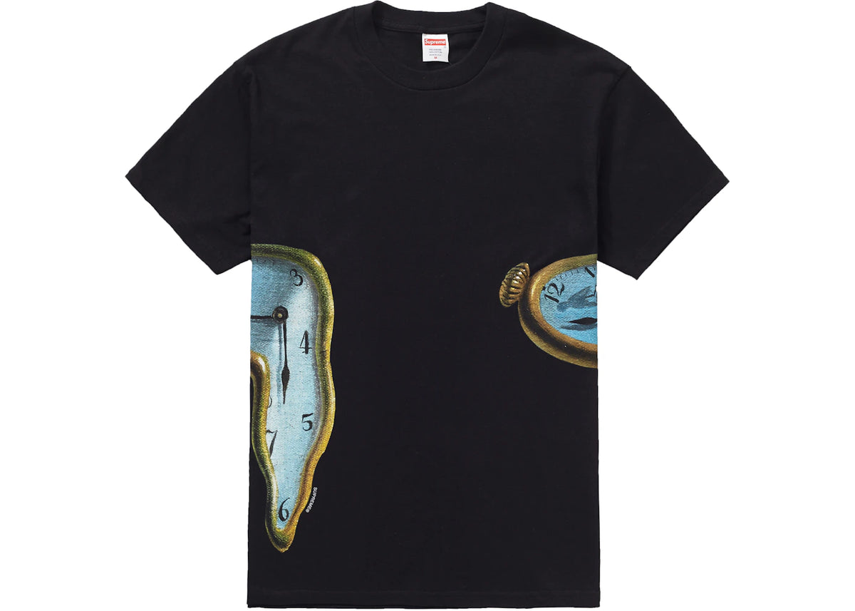 Supreme The Persistence Of Memory Tee Black - vue secondaire A