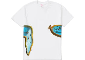 Supreme The Persistence Of Memory Tee White - vue 360
