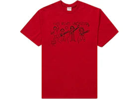 Supreme The Velvet Underground Drawing Tee Red - vue secondaire A